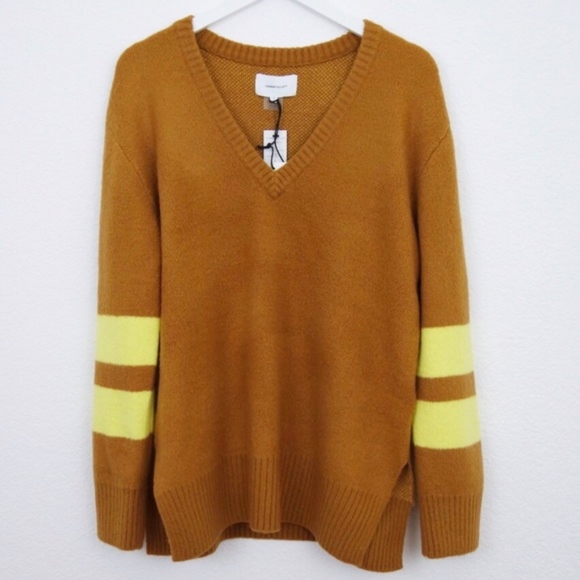NWT Size S Current/ Elliott the 79 Sweater Oversized Rugby Super Soft Cozy Tunic - Picture 4 of 8